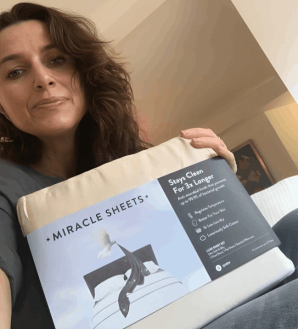 Miracle Sheets user Justin R.